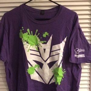 Splatoon Transformers Decepticon Splatfest Shirt